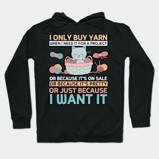 Funny Yarn Collecting, Knitting Crocheting Hoodie